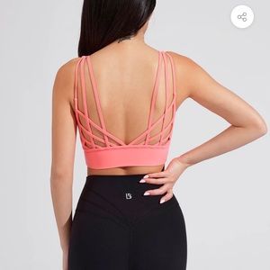 NWT S Buff Bunny Macaroon Monarch Sports bra